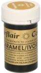 Sugarflair Colours Gélfesték Caramel Ivory, 25 g - Sugarflair (A120)