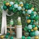 Cakesicq Arany-zöld lufigyertya 80 darab - Cakesicq (ilcQQ.125) Lufi