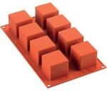 Silikomart Selyemcsészés desszertkocka forma 1000 ml 8 db-os - Silikomart (26.104.00.0065)