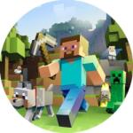 Magic Ehető papír Minecraft Steve 19, 5 cm - Pictu Hap - Magic (pic097)