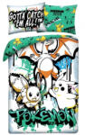 Halantex Pokemon ágyneműhuzat szett - Gotta Catch'em all (POK-1152BL) (POK-1152BL)