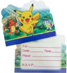 Cakesicq Meghívó születésnapra - 10 db Pokémon Pikachu - Cakesicq (ilcGR.Y091)