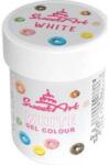  SweetArt dekoratív gél festék White (30 g) - dortis (DR-BGL-002)