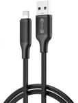 XO Cablu Date/Incarcare XO Design NB265, USB-A - Lightning, 18W, 1m (Negru)