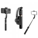 Techsuit Selfie Stick Bluetooth Techsuit Q08, Universal (Negru)