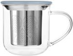 Viva Чашка за чай MINIMA EVA 400 ml, с филтър и синьо капаче, Viva Scandinavia (VS82763)