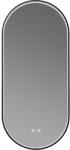 InspiroDesign Gemma Smart Black 40x90 cm fürdőszobai tükör LED keretvilágítással TGEB-40x90 (TGEB-40x90)