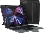Nillkin Bumper Combo Husa cu tastatură (versiune iluminată) pentru iPad Pro 12.9 2020/2021/2022/ Air 13 2024 negru