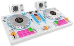 iDance Controler DJ pentru copii 14 în 1 iDance - cu boxe, alb (XD301PRO(WH)) Instrument muzical de jucarie