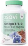 Osavi Omega 3-6-9 Flaxseed Oil, 1000 mg, 120 capsule gel, Osavi
