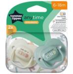 Tommee Tippee Tommee Tippee: AnyTime 2 db-os fogszabályzós cumi szett (6-18 hó) (TTP433544)