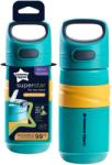 Tommee Tippee Tommee Tippee: Superstar Flip top straw Itatópohár szívószállal kék színben 500ml (18 hó+) (TTP447860) - jatekshop