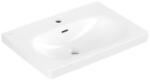 Villeroy & Boch Skyla mosdó túlfolyóval, 650 x 460 mm, Stone White CeramicPlus 5A5165RW (5A5165RW)