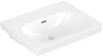 Villeroy & Boch Skyla mosdó túlfolyóval, 550 x 445 mm, Stone White CeramicPlus 5A5157RW (5A5157RW)