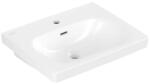 Villeroy & Boch Skyla mosdó túlfolyóval, 550 x 445 mm, Stone White CeramicPlus 5A5155RW (5A5155RW)