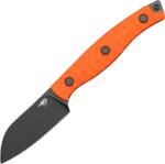 Bestech Heidi 14C28N, Fekete PVD, G10 - Narancssárga BFK07B (BFK07B)