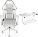 ENDORFY Scrim OWH Gaming Szék Fehér + Atlas L Electric Asztal 150cm (M-9120924)