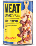 Josera Meat Lovers Menu konzerv adult nedves kutyaeledel kacsa&sütőtök 6x800g