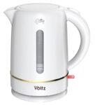 Voltz Електрическа кана Oliver Voltz Daisy OV51230W, 2200W, 1.7 л, Автоматично изключване, Бял (55OV51230W) - potrebno Електрически кани