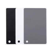 JJC 3-in-1 Fotós Szürkekártya - Gray Card (Fekete, Fehér, Szürke) - 8, 5 x5, 4cm (GC 2)