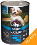Spirit of Nature Hipoallergén Konzerv Kutyáknak (Tonhal és Lazac) - 12x415 g