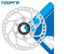 Toopre féktárcsa, Centerlock, 160 mm, rögzítő gyűrűvel, átütőtengelyes agyakhoz