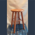 Komforttéka Dumbó 60 cm magas fenyő ülőke (pácolt: cseresznye)