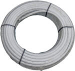  Mg LDPE öntözőcső 16mm max 6bar 100m/tek fehér, belül fekete, mikroöntözéshez, párásításhoz - ár/m (TO-PE16I6WI100)