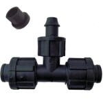  Tape csepegtető szalag gumigyűrűs T indító 17mm x gumigyűrűvel x 17mm 6-15miles szalaghoz (TO-IT17X10G)