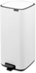 Brabantia Бяло стоманено кошче за боклук с педал 30 l Bo - Brabantia (236921)