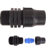  Palaplast egyenes 16mm x 3/4" külső menetes, hollanderes oldható gyorskötő idom (TO-PPE16X3I4K)