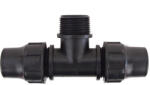  Palaplast T-idom 16mm x 1/2" x 16mm külső menetes, hollanderes oldható gyorskötő idom (TO-PPT16X1I2KX16)