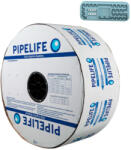  Pipelife csepegtető szalag kékcsíkos lapos betéttel 8mil, 10cm oszt. 1750m/tek 0, 3-1, 2bar (TO-PIL8I10TEK)