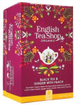 English Tea Shop Fekete tea 20x2 g English Tea Shop 20, bio gyömbér, barack (T17000583) - cartridge