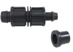  Fordított szorítású csepegtetőcső indító idom 20mm x körmös, gumigyűrűvel (TO-PPEF20XG)