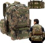 EXTRALINK Military - taktikai, utazó, túrista és katonai 4 az 1-ben túlélő hátizsák 50L MIL-668