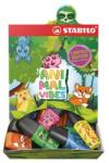 STABILO Szövegkiemelő display, 2-5 mm, STABILO Boss Mini Animal Vibes , vegyes (07/50-12-1)