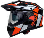 NAXA CO4-D Cross Bukósisak Felnyitható Plexivel és Napszemüveggel + Ajándék Pinlock Lencse