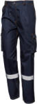 PRA-P-OR s. r. o PRAPOR POLYTECH REFLEX / Több szabványnak megfelelő overall fényvisszaverő elemekkel - sötétkék 58 (PRAPOR3180258)