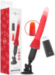 Intense Cynthia - tapadó talpas lökő vibrátor (piros) - shop