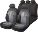 AMiO Üléshuzat garnitúra, univerzális, 9db-os, fekete-szürke, Amio