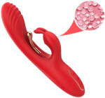 Bestoy - G-pont és csiklóizgató vibrátor (piros) - sexshopcenter