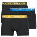 Nike Boxerek EDAY COTTON STRETCH TRUNK 3PK Fekete EU S
