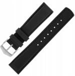 Hirsch Óraszíj Hirsch 04002050-2-24 fekete 24mm (04002050-2-24)
