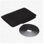  Szúnyogháló öntapadós 130x130cm fekete