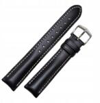 Hirsch Óraszíj Hirsch 01475050-2-18 fekete 18mm (01475050-2-18)