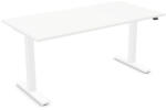 Nowy Styl Íróasztal NOWYSTYL elektromosan állítható magasságú 1600x800 mm fehér T-lábas fehér (WEUP001-00002001) - fotoland