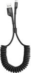 Baseus Cablu cu arc Lightning 1 m 2A (negru)
