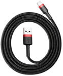 Baseus Cafule cablu USB Lightning 2, 4A 0, 5 m (roșu+negru)