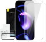 Baseus Crystal Sticlă temperată rezistentă la praf 0, 3 mm pentru iPhone 14 Pro Max (2 buc)